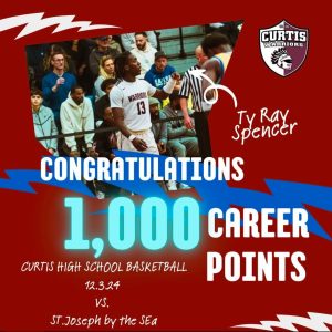 TyRay Spencer 1,000 Career Points