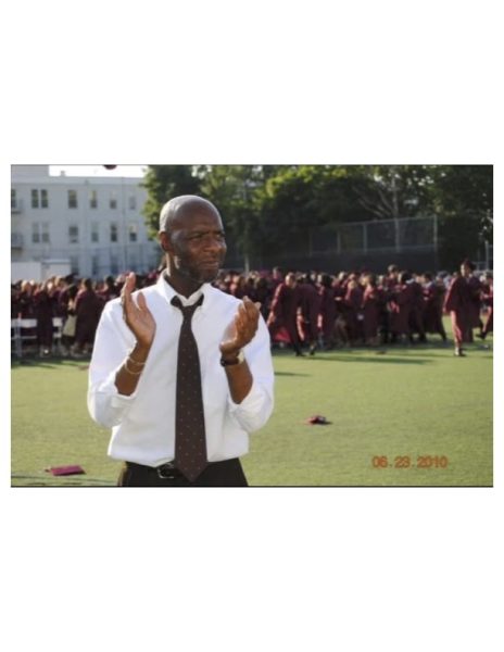 Mr. Hutchins at the class of 2010 graduation